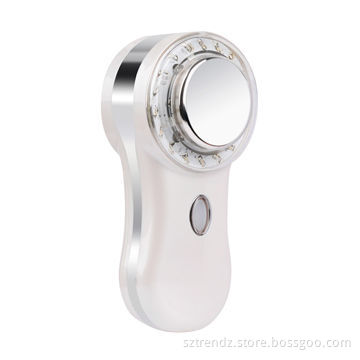 Mini Face Beauty Massager with Photon Care, Ion, Thermal Care, Vibration for Home Use